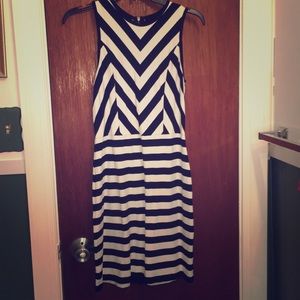 Loft semi-structured dress EUC